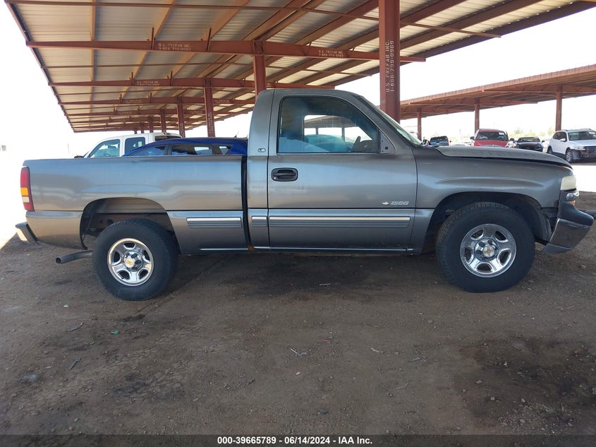 2001 Chevrolet Silverado 1500 Ls VIN: 1GCEC14V31Z126438 Lot: 39665789