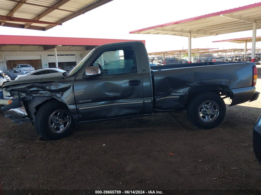 2001 Chevrolet Silverado 1500 Ls VIN: 1GCEC14V31Z126438 Lot: 39665789