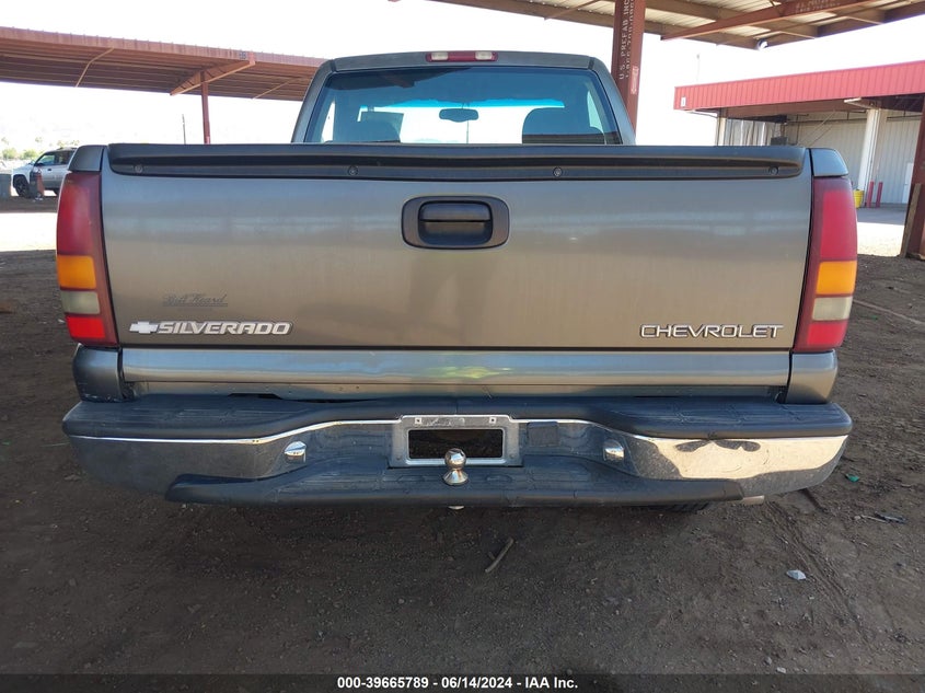 2001 Chevrolet Silverado 1500 Ls VIN: 1GCEC14V31Z126438 Lot: 39665789