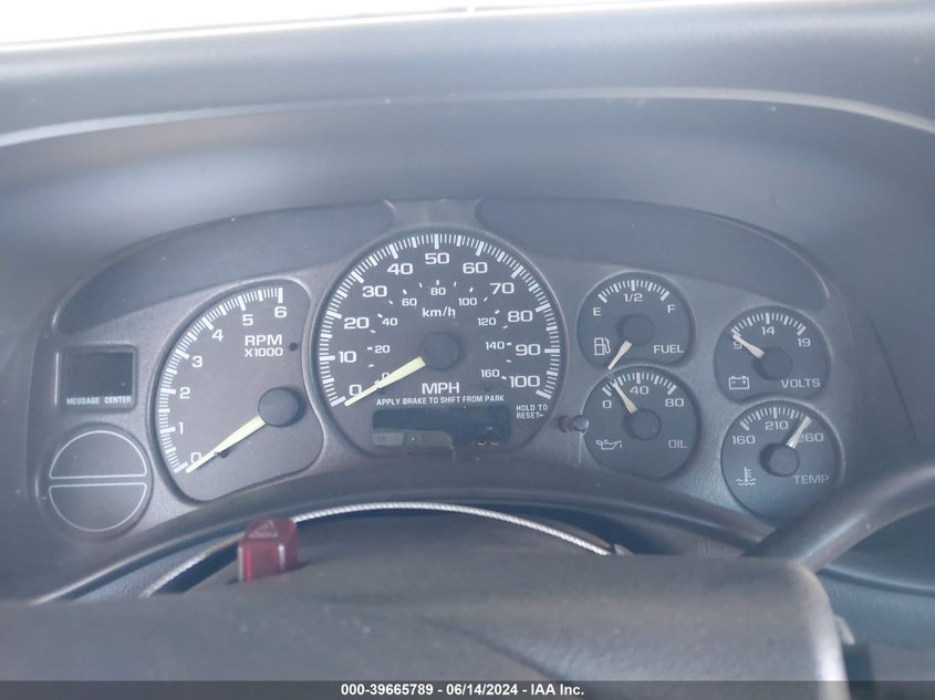 2001 Chevrolet Silverado 1500 Ls VIN: 1GCEC14V31Z126438 Lot: 39665789