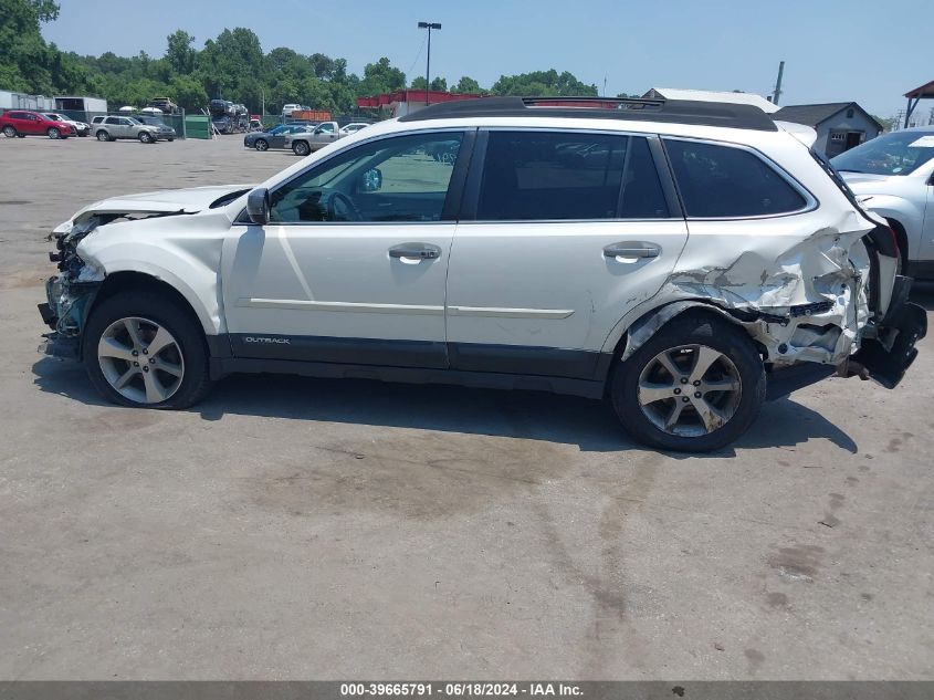 2014 Subaru Outback 2.5I Limited VIN: 4S4BRBPC2E3281701 Lot: 39665791