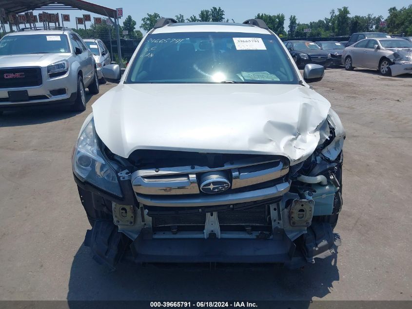 2014 Subaru Outback 2.5I Limited VIN: 4S4BRBPC2E3281701 Lot: 39665791