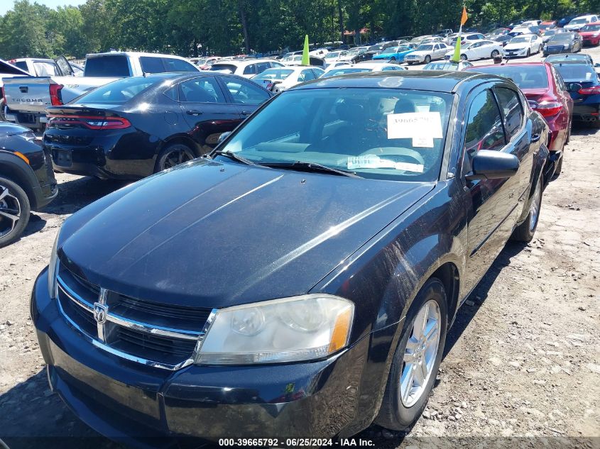 1B3CC5FB8AN146291 2010 Dodge Avenger R/T