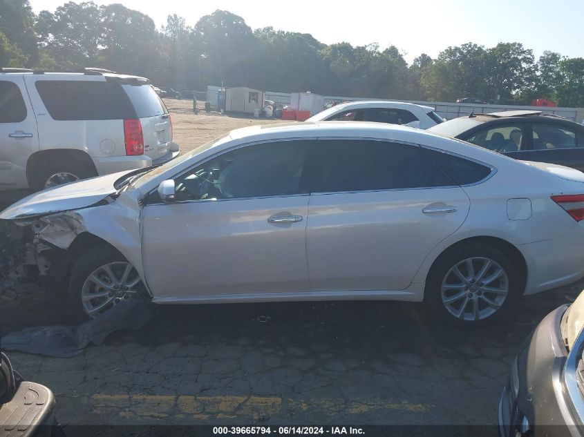 2013 Toyota Avalon Limited VIN: 4T1BK1EB8DU074425 Lot: 39665794