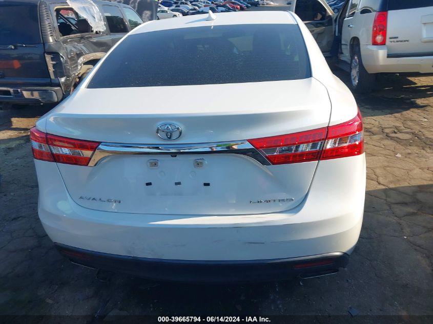 2013 Toyota Avalon Limited VIN: 4T1BK1EB8DU074425 Lot: 39665794