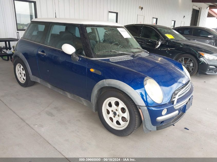 2002 Mini Cooper VIN: WMWRC33422TC30395 Lot: 39665800