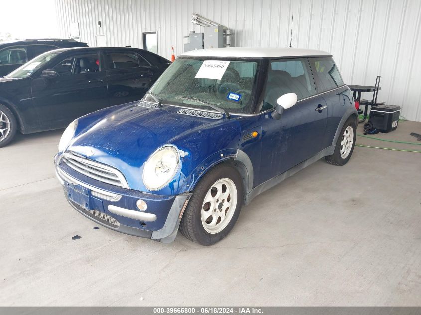 2002 Mini Cooper VIN: WMWRC33422TC30395 Lot: 39665800