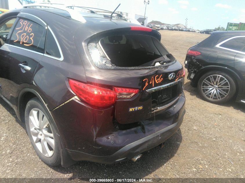 2013 Infiniti Fx37 VIN: JN8CS1MW9DM171750 Lot: 39665803