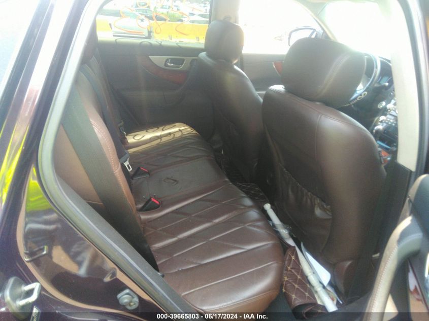 2013 Infiniti Fx37 VIN: JN8CS1MW9DM171750 Lot: 39665803
