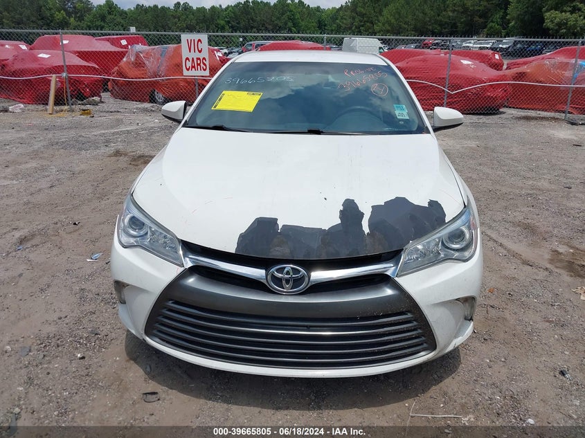 2016 Toyota Camry Le VIN: 4T1BF1FK7GU595515 Lot: 39665805