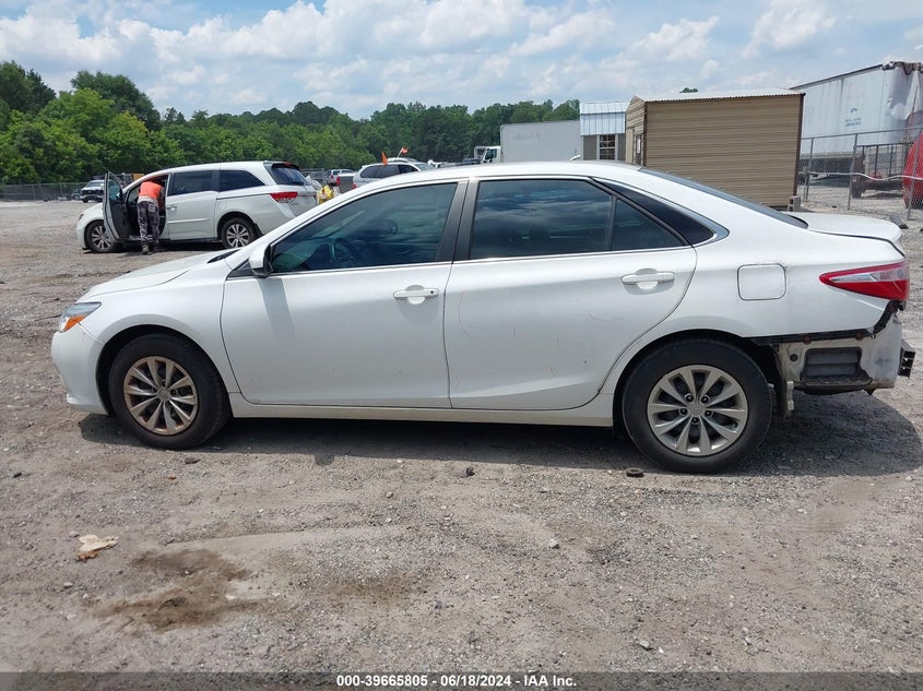 2016 Toyota Camry Le VIN: 4T1BF1FK7GU595515 Lot: 39665805