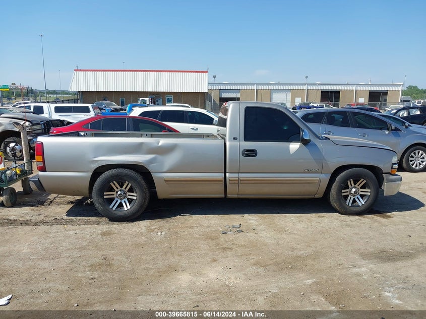 2002 Chevrolet Silverado 1500 Ls VIN: 1GCEC14T82Z200386 Lot: 39665815