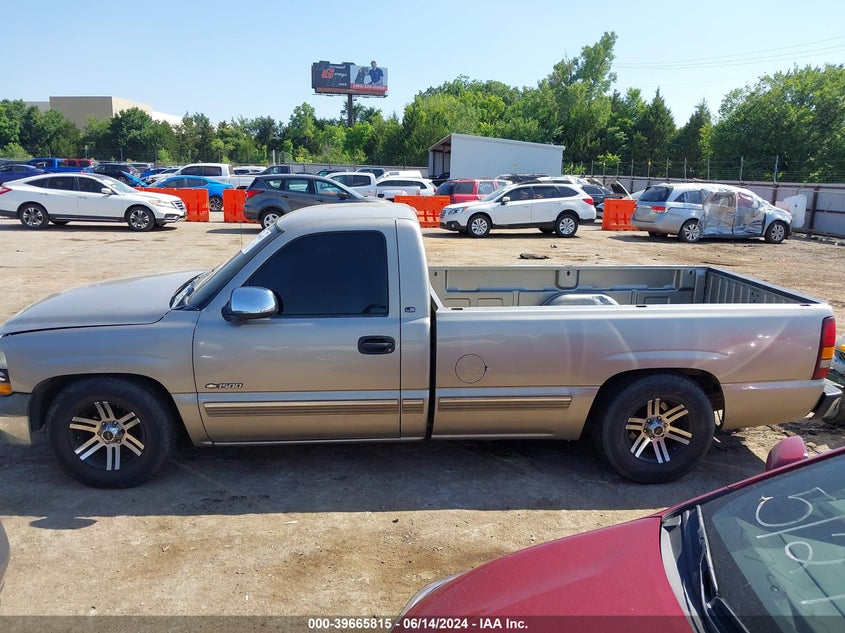 2002 Chevrolet Silverado 1500 Ls VIN: 1GCEC14T82Z200386 Lot: 39665815