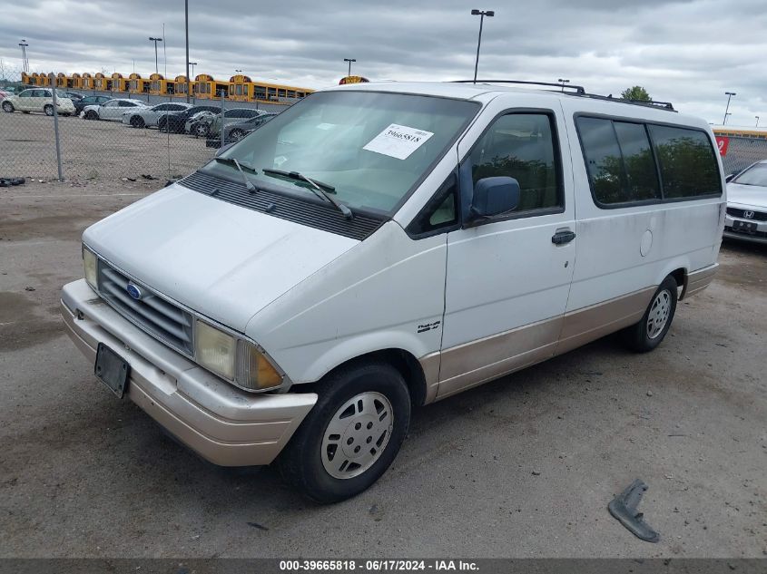 1995 Ford Aerostar VIN: 1FMDA41X8SZA80921 Lot: 39665818