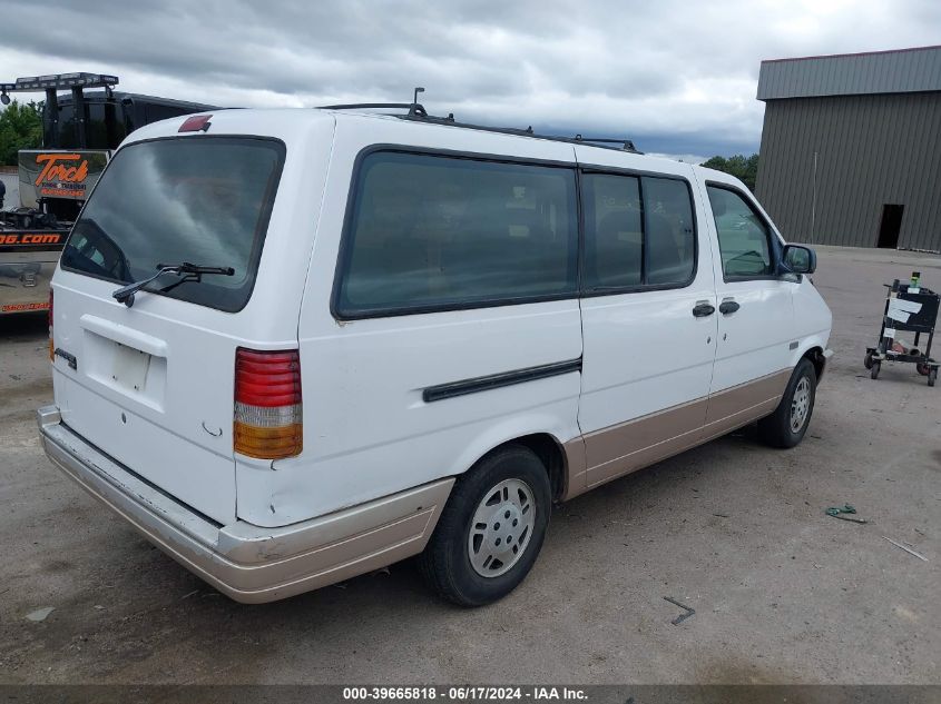 1995 Ford Aerostar VIN: 1FMDA41X8SZA80921 Lot: 39665818