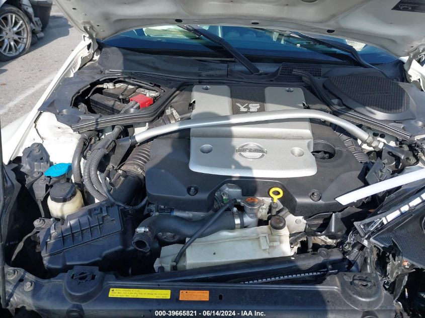 2008 Nissan 350Z Grand Touring VIN: JN1BZ34D58M701573 Lot: 39665821