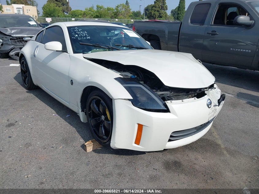 2008 Nissan 350Z Grand Touring VIN: JN1BZ34D58M701573 Lot: 39665821
