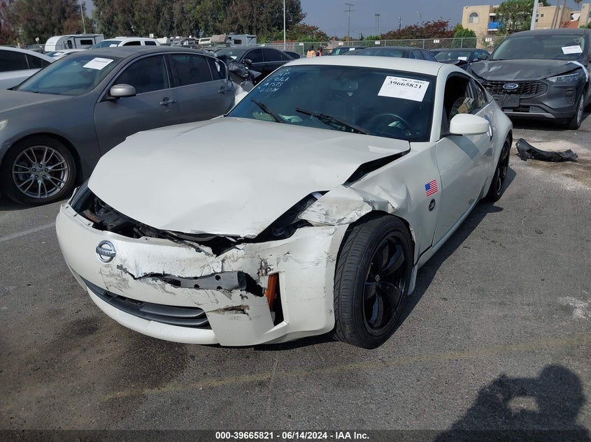 2008 Nissan 350Z Grand Touring VIN: JN1BZ34D58M701573 Lot: 39665821