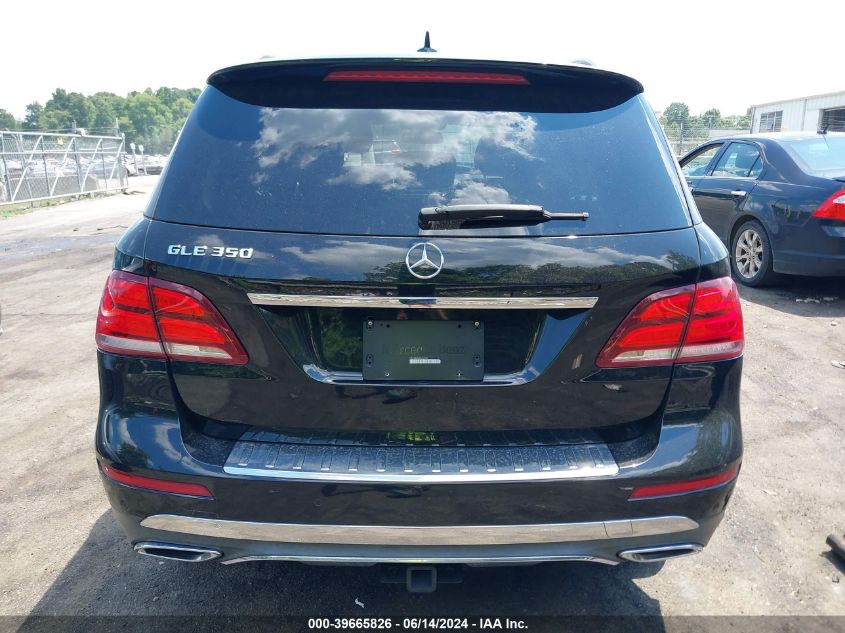 2018 Mercedes-Benz Gle 350 VIN: 4JGDA5JB4JB065978 Lot: 39665826