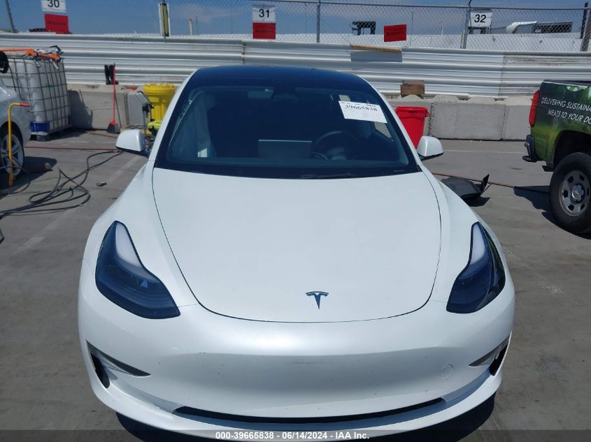 2023 Tesla Model 3 Rear-Wheel Drive VIN: 5YJ3E1EAXPF602406 Lot: 39665838