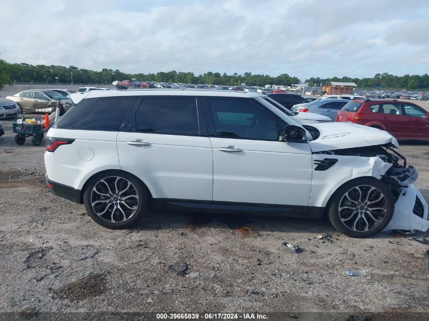 2021 Land Rover Range Rover Sport Hse Silver Edition Mhev VIN: SALWR2SU7MA783936 Lot: 39665839