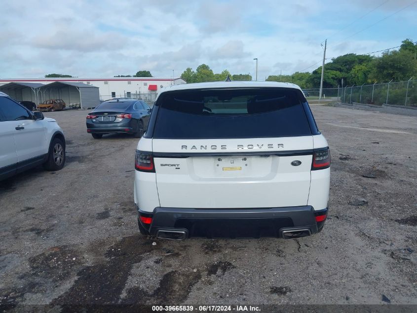 2021 Land Rover Range Rover Sport Hse Silver Edition Mhev VIN: SALWR2SU7MA783936 Lot: 39665839