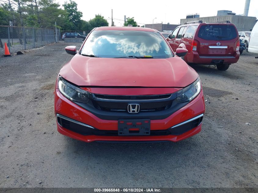 2019 Honda Civic Lx VIN: 2HGFC2F64KH543201 Lot: 39665848
