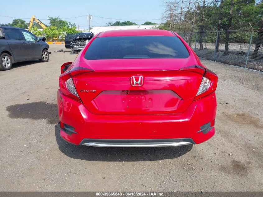 2019 Honda Civic Lx VIN: 2HGFC2F64KH543201 Lot: 39665848