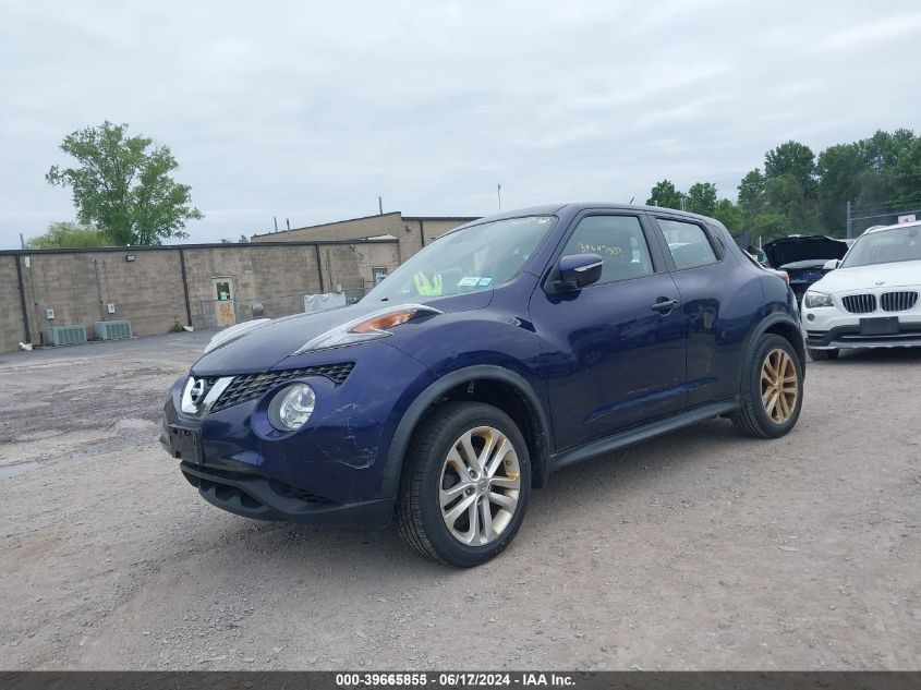 2015 Nissan Juke S VIN: JN8AF5MV7FT551396 Lot: 39665855