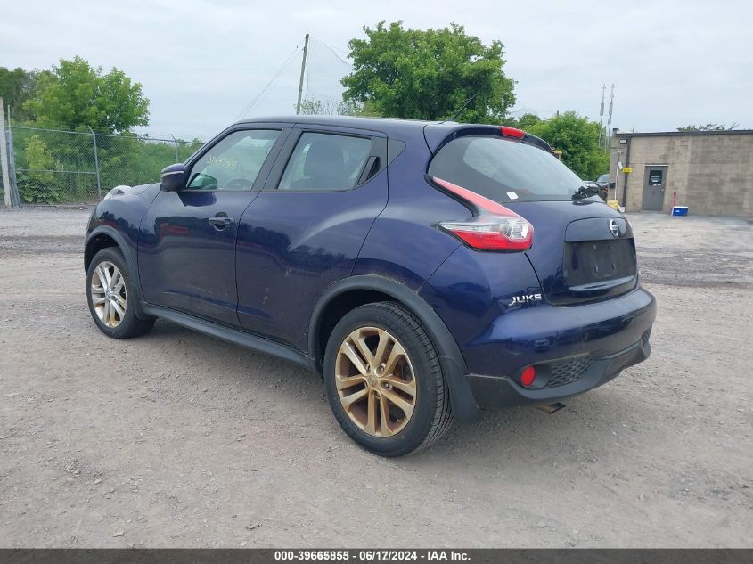 2015 Nissan Juke S VIN: JN8AF5MV7FT551396 Lot: 39665855