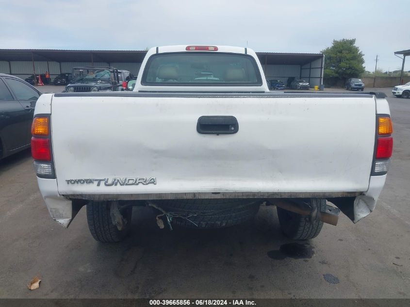 2002 Toyota Tundra VIN: 5TBJN32172S298505 Lot: 39665856