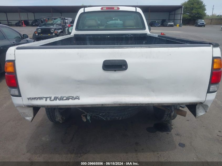 2002 Toyota Tundra VIN: 5TBJN32172S298505 Lot: 39665856