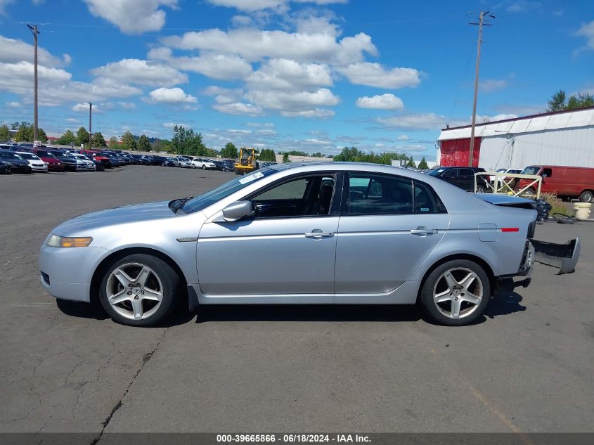 2005 Acura Tl VIN: 19UUA66275A061455 Lot: 39665866