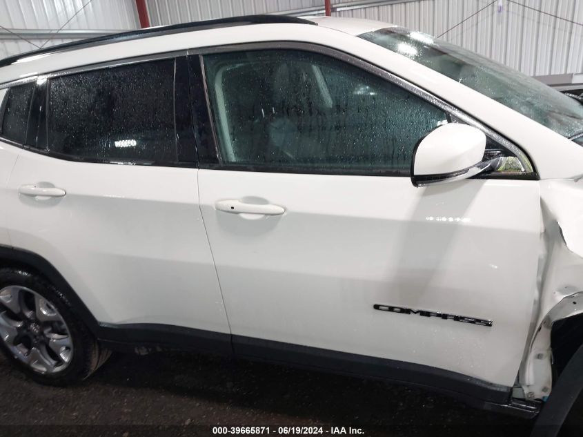 2021 Jeep Compass Limited Fwd VIN: 3C4NJCCB2MT531422 Lot: 39665871
