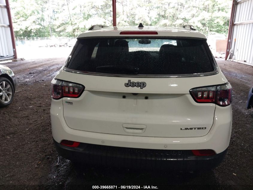 2021 Jeep Compass Limited Fwd VIN: 3C4NJCCB2MT531422 Lot: 39665871