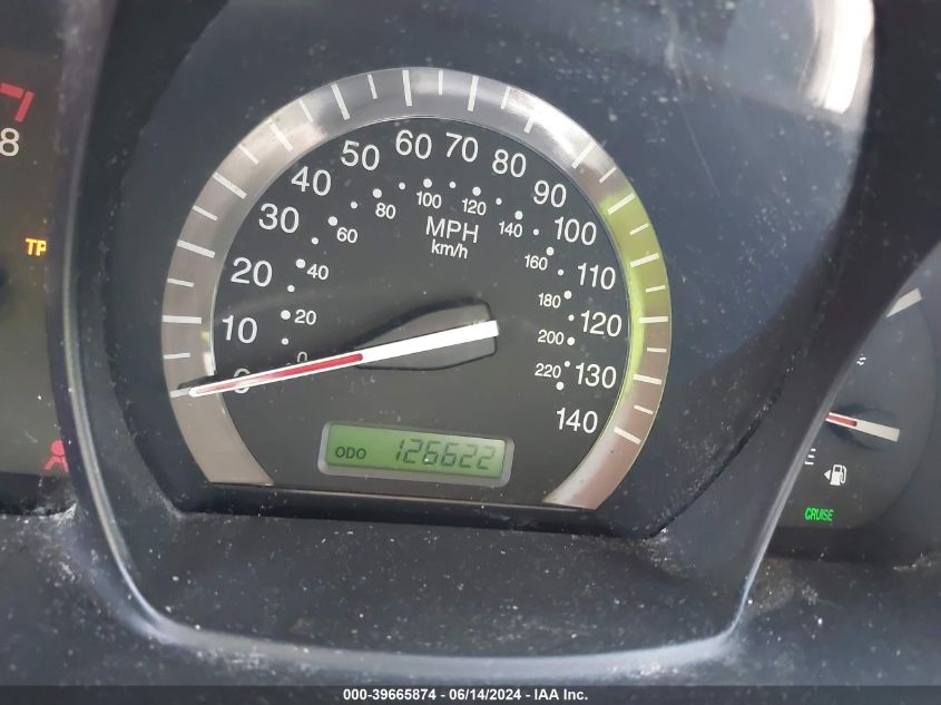 2008 Kia Spectra Ex VIN: KNAFE121685511263 Lot: 39665874