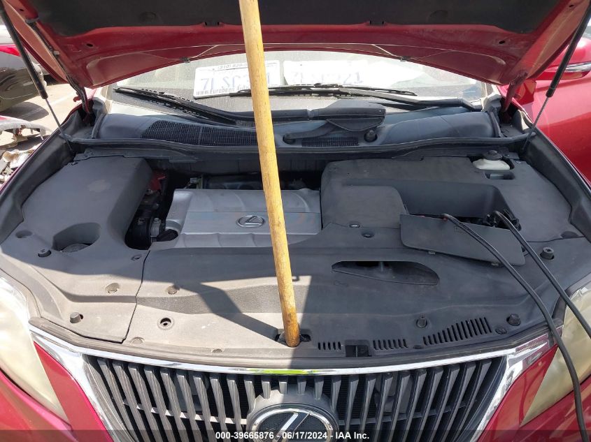2011 Lexus Rx 350 VIN: 2T2ZK1BA5BC051513 Lot: 39665876