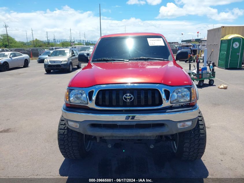 2001 Toyota Tacoma Prerunner V6 VIN: 5TEGN92N51Z835090 Lot: 39665881