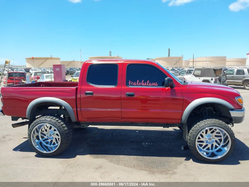 2001 Toyota Tacoma Prerunner V6 VIN: 5TEGN92N51Z835090 Lot: 39665881