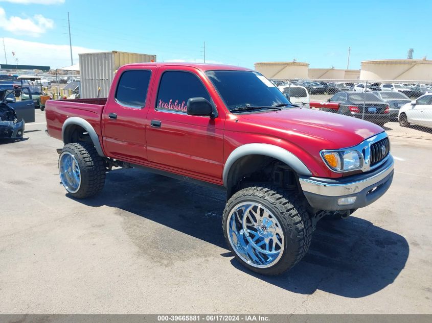 2001 Toyota Tacoma Prerunner V6 VIN: 5TEGN92N51Z835090 Lot: 39665881