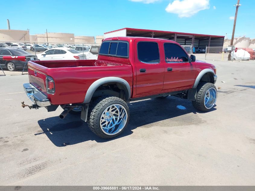 2001 Toyota Tacoma Prerunner V6 VIN: 5TEGN92N51Z835090 Lot: 39665881