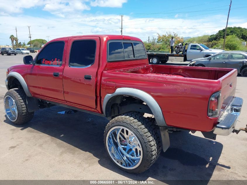 2001 Toyota Tacoma Prerunner V6 VIN: 5TEGN92N51Z835090 Lot: 39665881