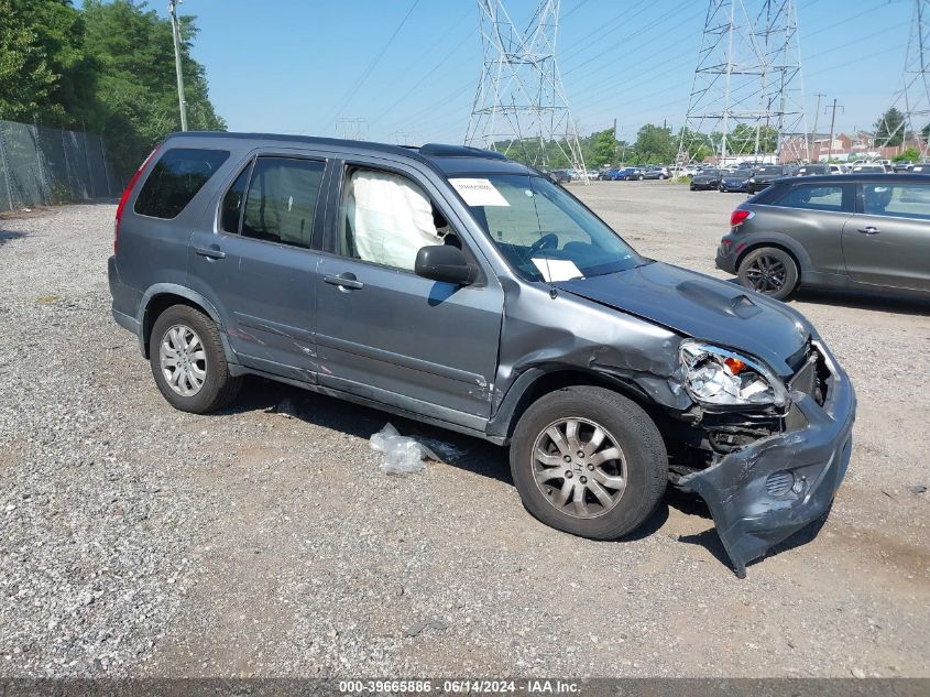 2005 Honda Cr-V Se VIN: JHLRD78995C043784 Lot: 39665886