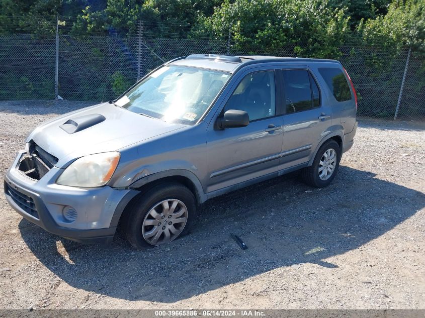 2005 Honda Cr-V Se VIN: JHLRD78995C043784 Lot: 39665886