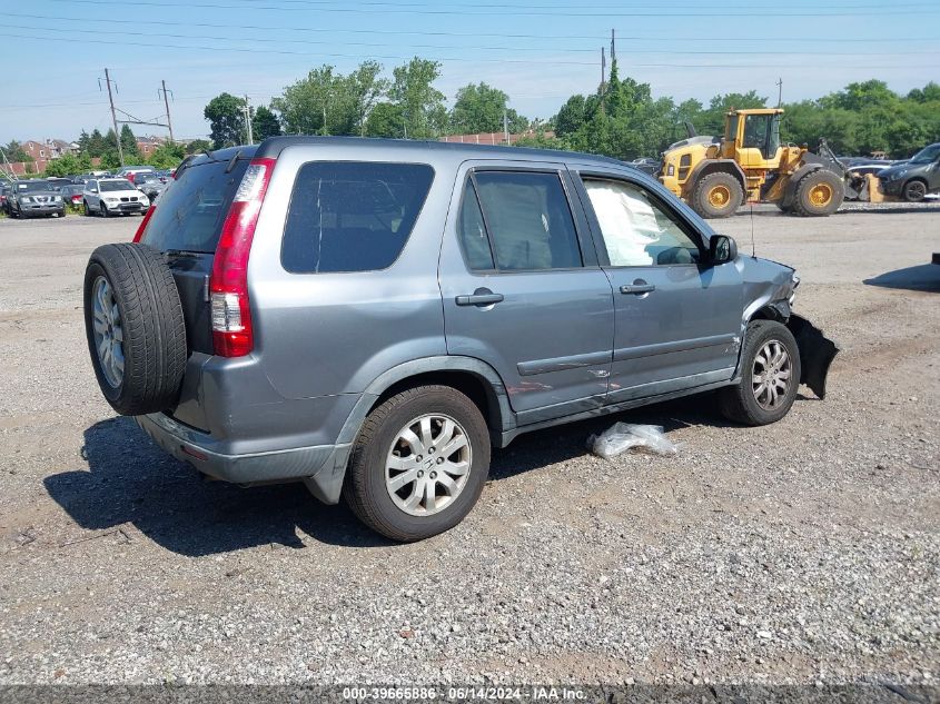 2005 Honda Cr-V Se VIN: JHLRD78995C043784 Lot: 39665886