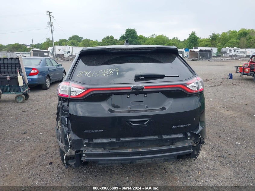 2015 Ford Edge Sport VIN: 2FMTK4AP5FBB07719 Lot: 39665889