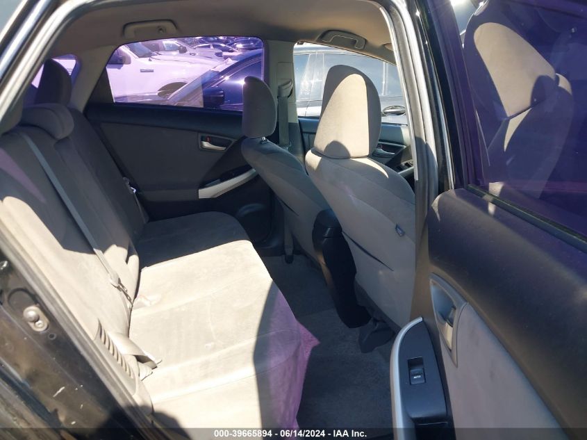 2014 Toyota Prius Two VIN: JTDKN3DUXE1746272 Lot: 39665894