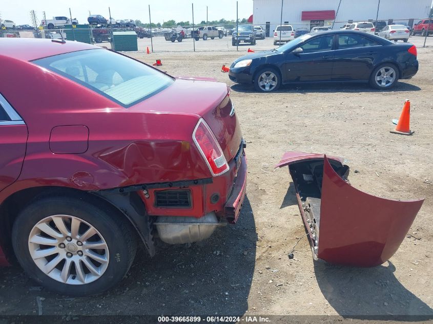 2012 Chrysler 300 VIN: 2C3CCAAGXCH283999 Lot: 39665899