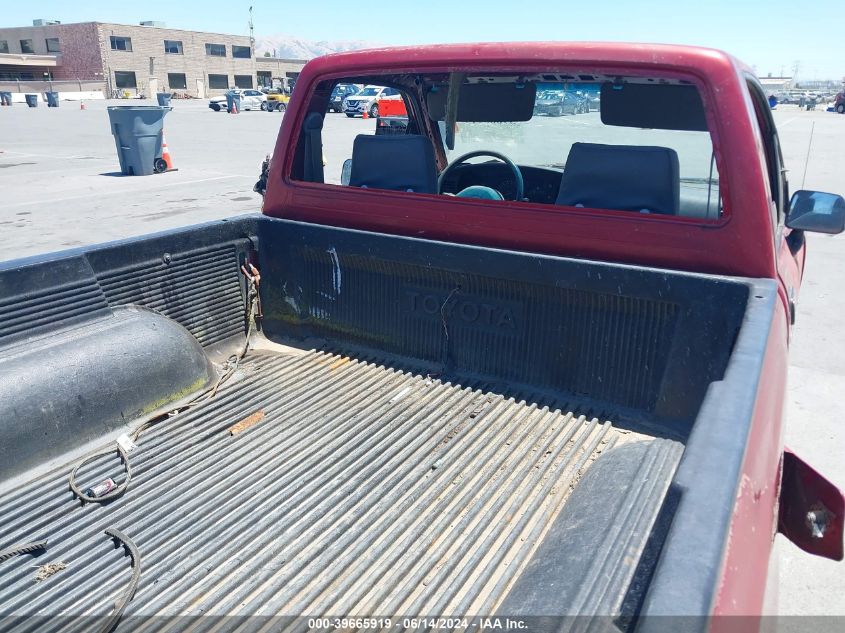 1992 Toyota Pickup 1/2 Ton Sht Wheelbase Dlx VIN: JT4RN81P7N0105337 Lot: 39665919