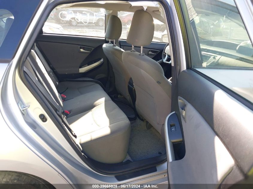 2013 Toyota Prius Three VIN: JTDKN3DU2D5547515 Lot: 39665928